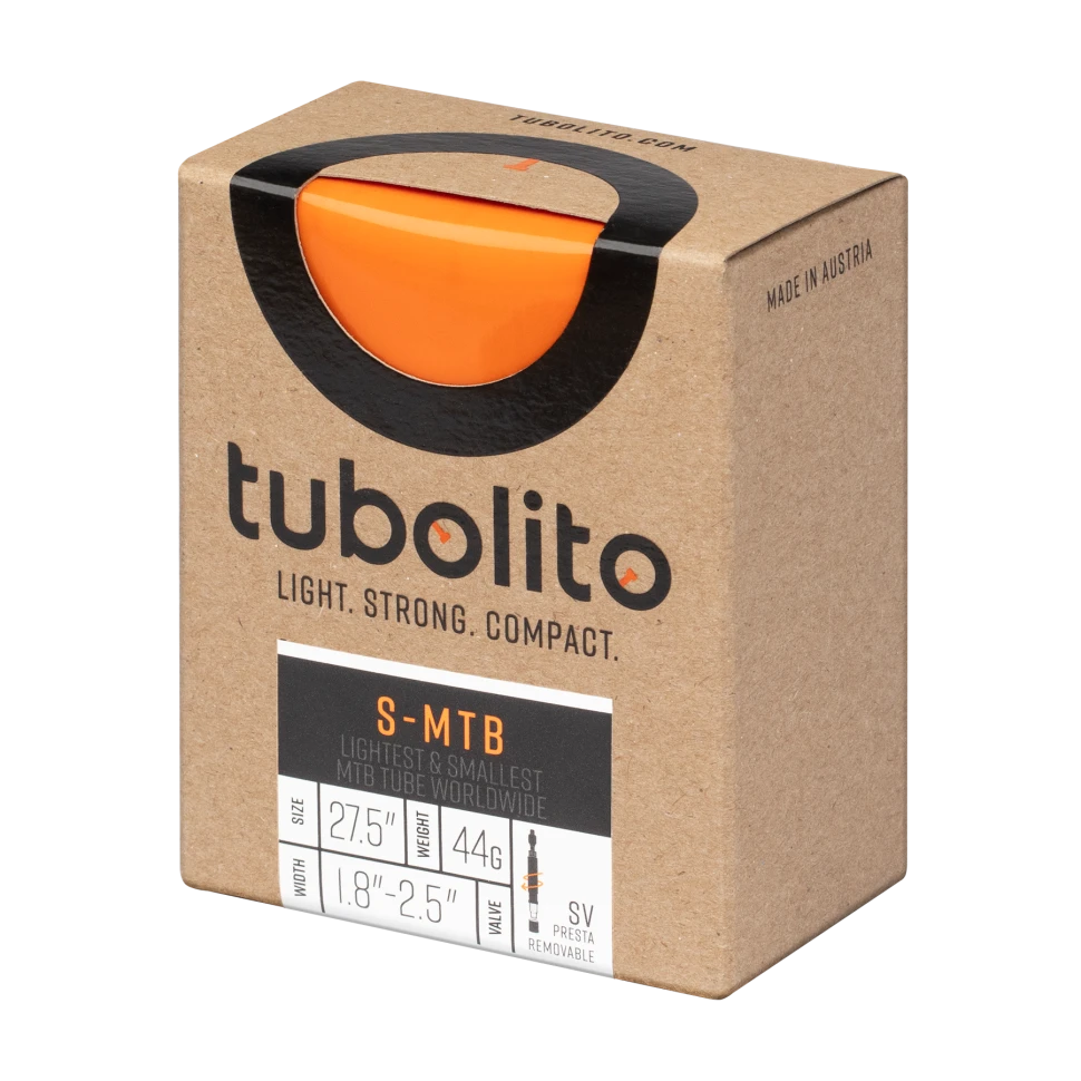 S-Tubo-MTB-27,5 ультра легкая камера TUBOLITO (вес 44 г),  для использования с колесами 27,5