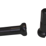 Brass Nipple, 14 mm, black, 2.0 — фото 1