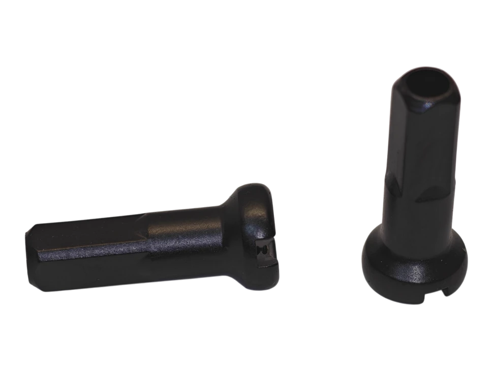 Brass Nipple, 14 mm, black, 2.0