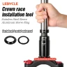 Инструмент для установки нижнего конуса штока вилки Crown race installation tool — фото 1