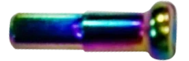 Латунный ниппель, 14 мм, oil-slick, 2.0. Продажа поштучно.