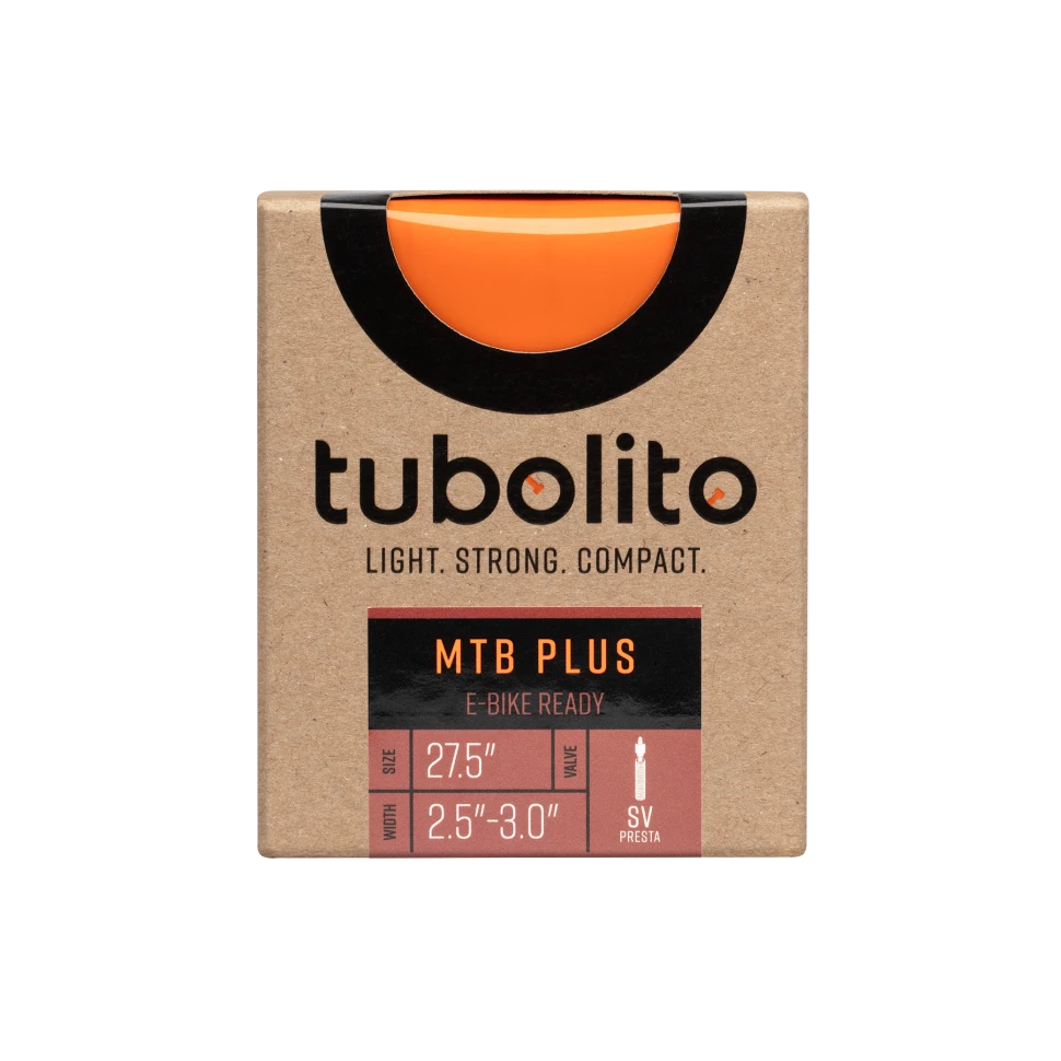 Tubo-MTB-27,5-Plus легкая камера TUBOLITO (вес 105 г),  для использования с шириной резины 2.5"-3.0"