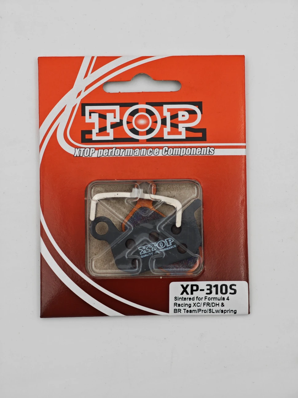 Металлические дисковые тормозные колодки X-Top для Formula 4 Racing XC/ FR/DH & BR Team/Pro/SL.